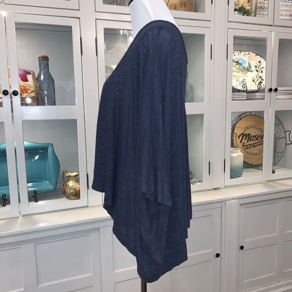 Porridge Oversized “Jolie Dolman Top” Navy Top One Size (S-L) - Picture 3 of 7